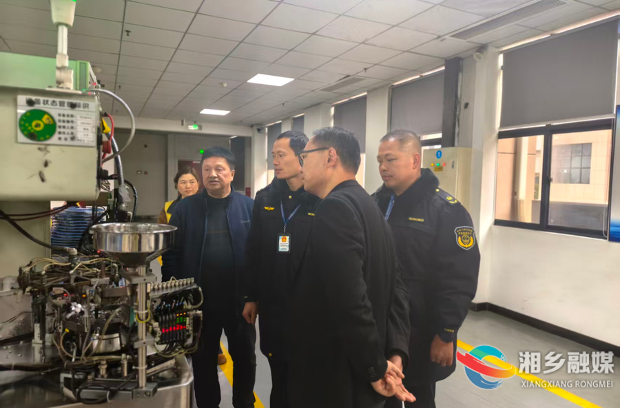 【企业服务年 全力拼经济】湘乡：多部门联合“把脉”  护航企业安全复工复产