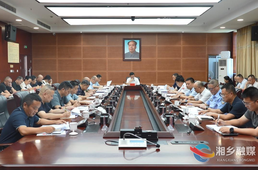 谭何龙调度全市安全生产风险隐患大排查大整治工作