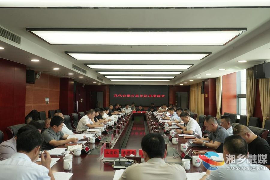 党代会报告征求各界意见