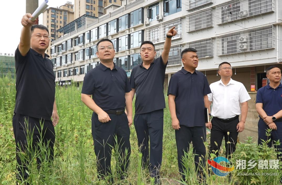 谭何龙督导征拆逾期未安置工作
