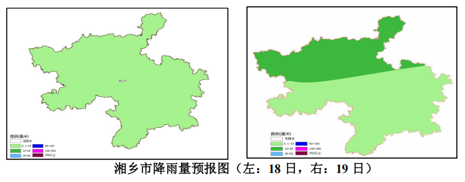 湘乡未来一周多阵性降雨，需警惕强对流天气