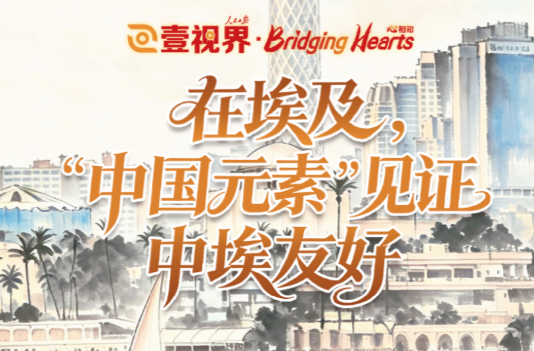 壹视界·心相知丨在埃及，“中国元素”见证中埃友好
