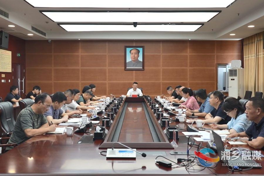 谭何龙主持召开三眼井战国楚简保护利用工作专题会