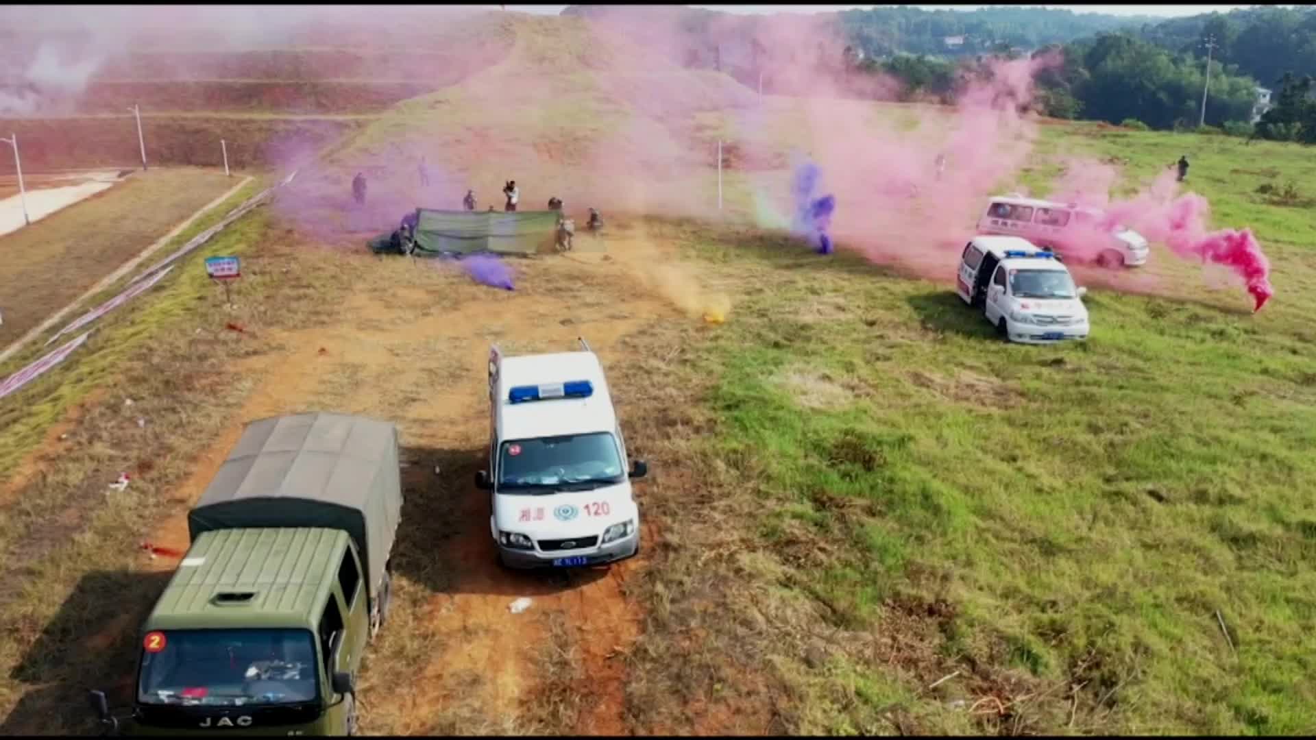 湘乡市国防综合训练基地正式启用，黄公略民兵应急连正式成立！