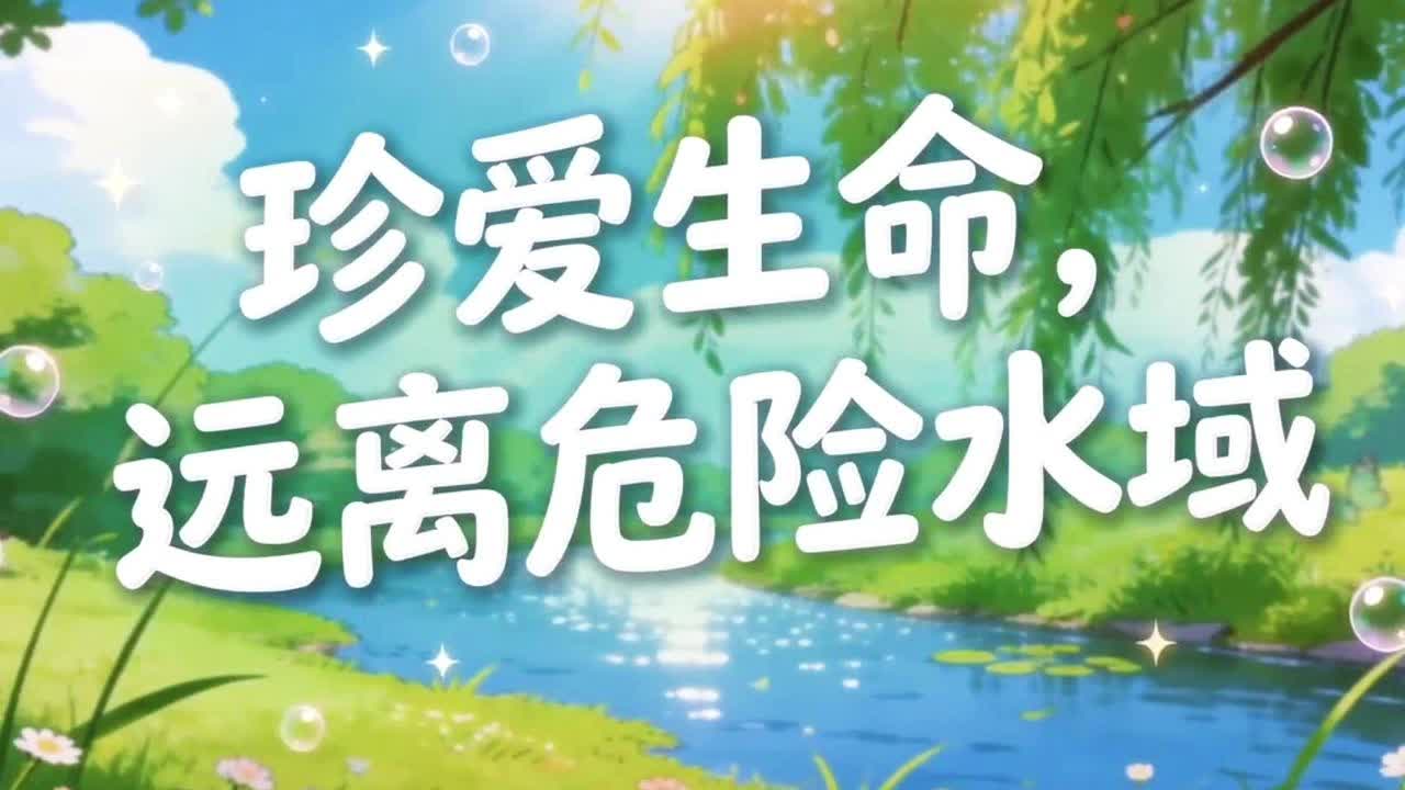 珍爱生命，远离危险水域
