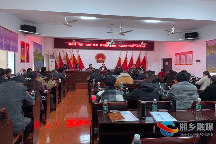 [栗山镇]动员人大代表落实“四敢”要求