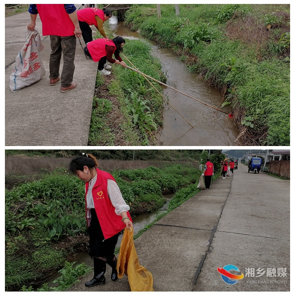 [栗山镇]清理灌溉河道  助力春耕生产