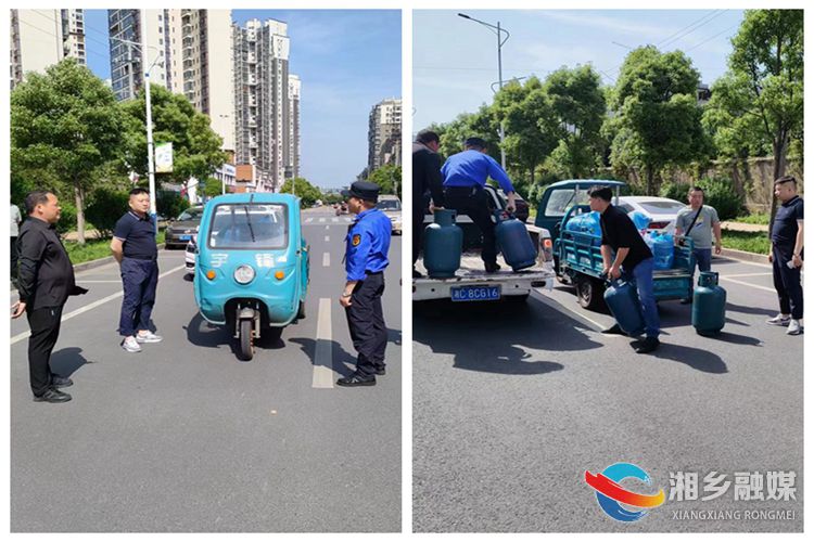 [东山街道]及时制止非法运输燃气 守护人民群众生命财产安全