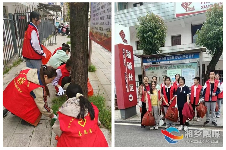 [昆仑桥街道]团员青年齐动手 义务劳动展风采