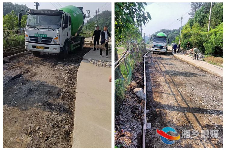 [金石镇]村庄道路硬化 造福百姓生活