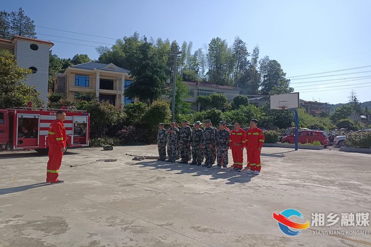 [白田镇]开展消防应急演练 筑牢安全“防火墙”