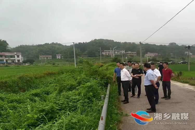 [梅桥镇]河长巡河 守护肖家河水清河畅生态美