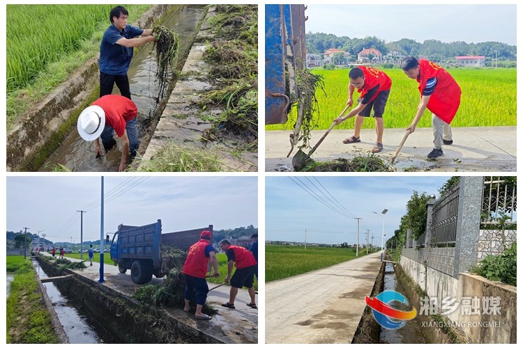 [育塅乡]垃圾清理优环境 志愿服务暖民心
