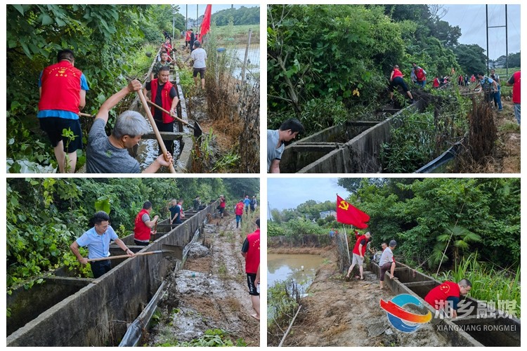 [山枣镇]清淤通渠解民忧  齐心抗旱保丰收