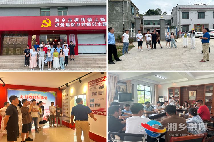 [梅桥镇]开展主题党日活动 镇村交流促共建