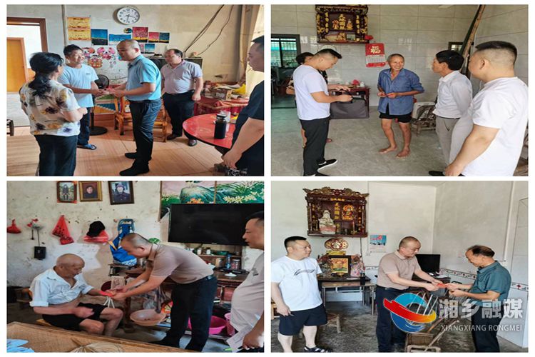 [金石镇]“八一”慰问送关怀 军民鱼水情意浓