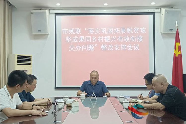 [残联]强责任抓落实 推进乡村振兴