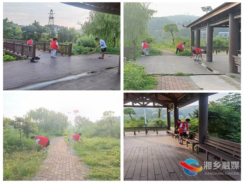 [棋梓镇]开展环境卫生整治行动 助力文明城市创建