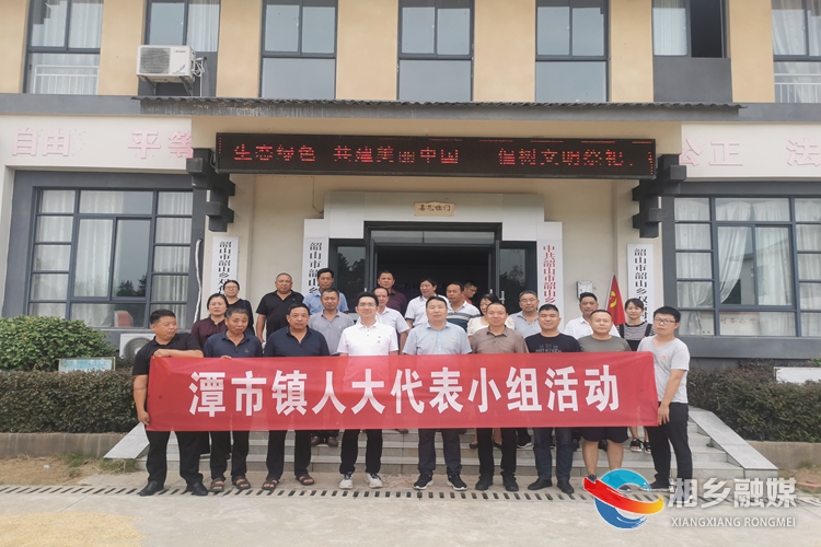 [潭市镇]人大代表调研产业发展 助力镇域经济壮大