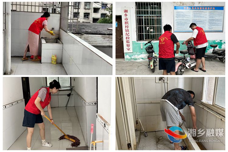 [棋梓镇]开展卫生整治 共创美丽家园