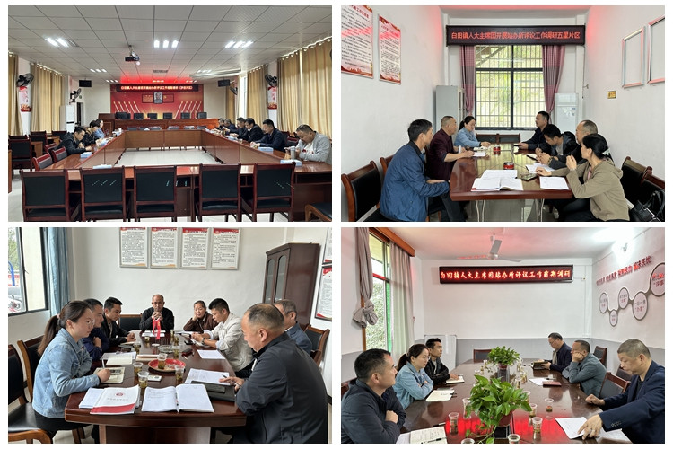 [白田镇]做好评议前期调研 提高站办所工作效率