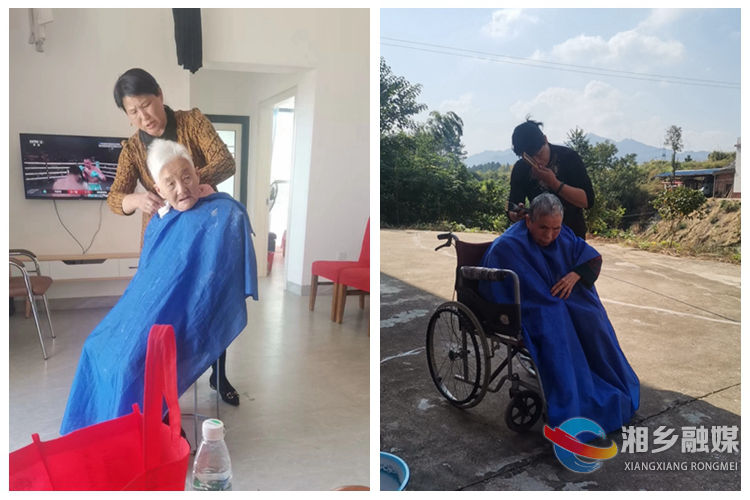 [月山镇]上门义务理发 幸福“从头”开始