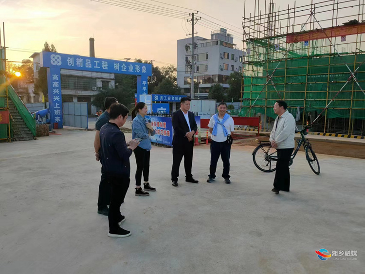【“走找想促”活动】市领导调研重点项目建设情况