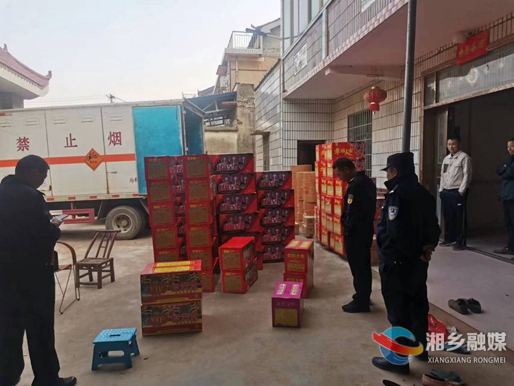 [应急管理局]查处一起非法储存烟花爆竹违法行为