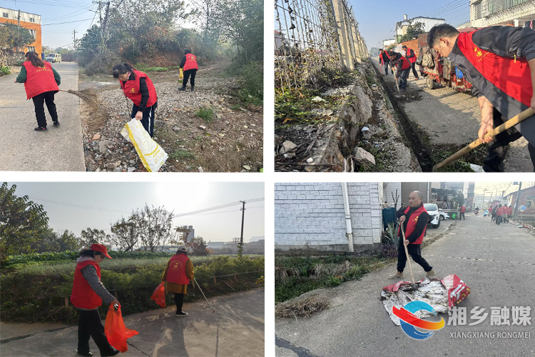 [望春门街道]村庄清洁在行动 美丽乡村更添彩