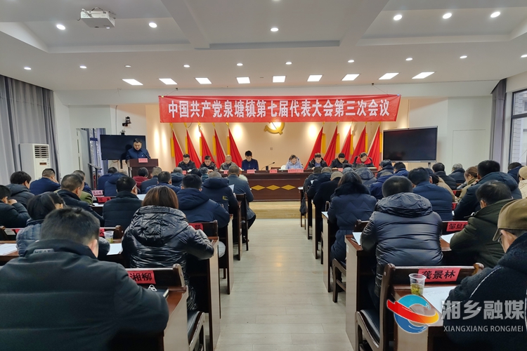 [泉塘镇]第七届代表大会第三次会议召开