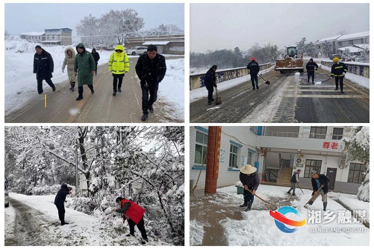 [泉塘镇]干群合力 众志成城抗冰雪