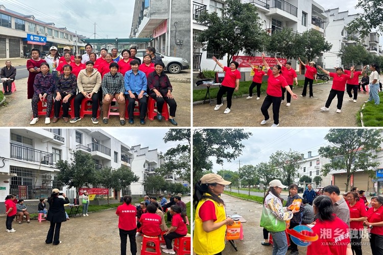 [梅桥镇]银发心向党 童心庆“六一”