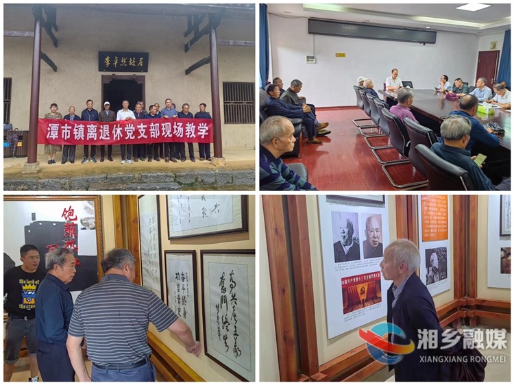 [潭市镇]离退休干部党支部开展主题党日活动