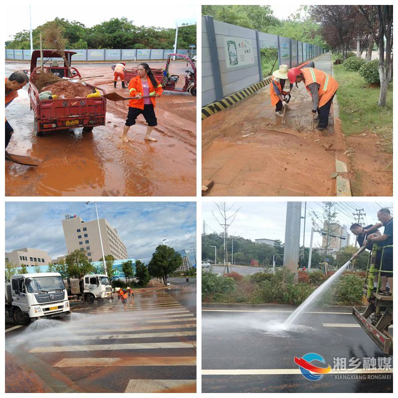 [城管局]汛后全力清淤 守护美丽龙城