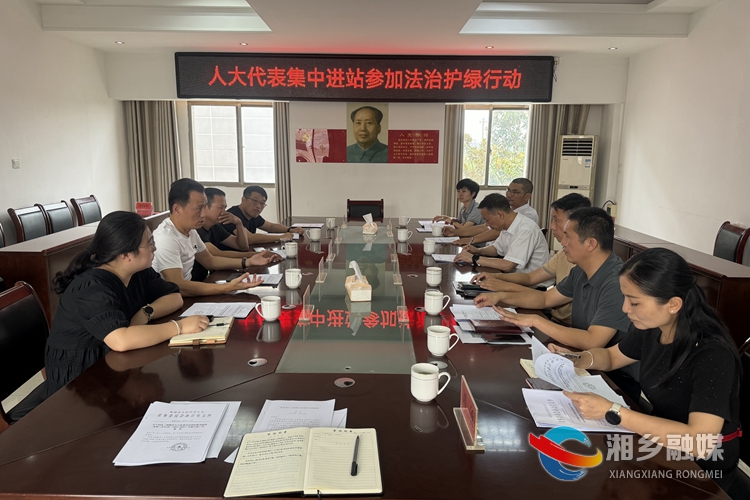 [育塅乡]人大代表开展“法治护绿”入企宣传