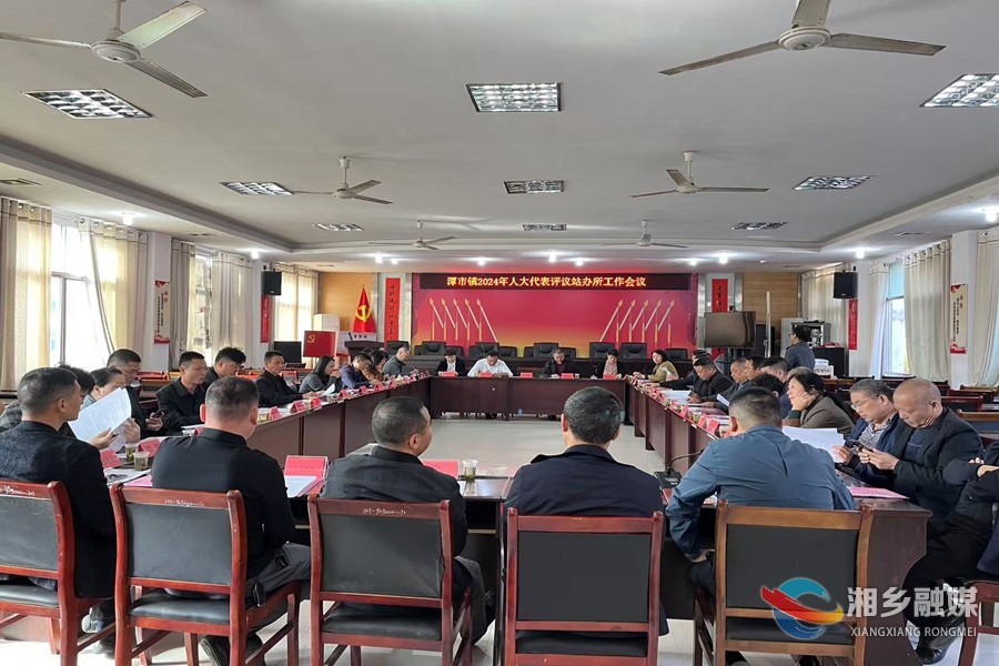 [潭市镇]评成绩 议民意 促发展