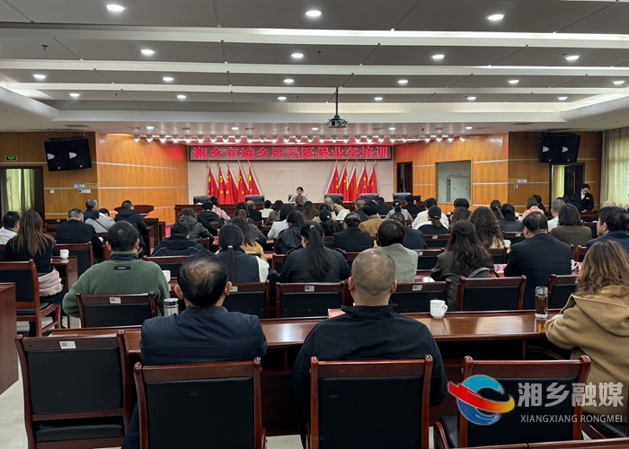 湘乡：开展医保培训 助推居民参保征缴