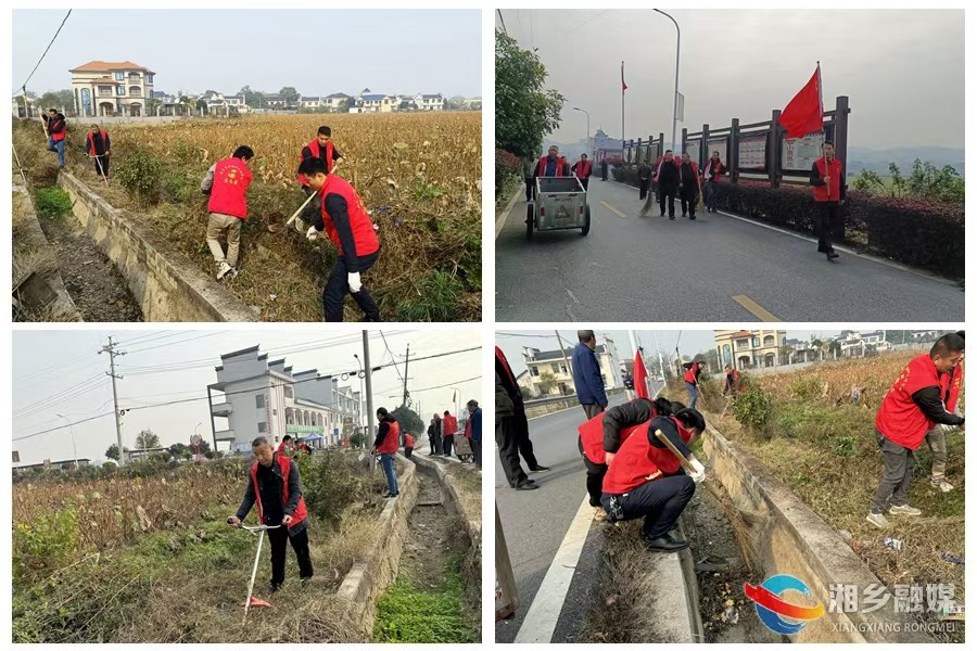 [东郊乡]义务劳动 党员先行