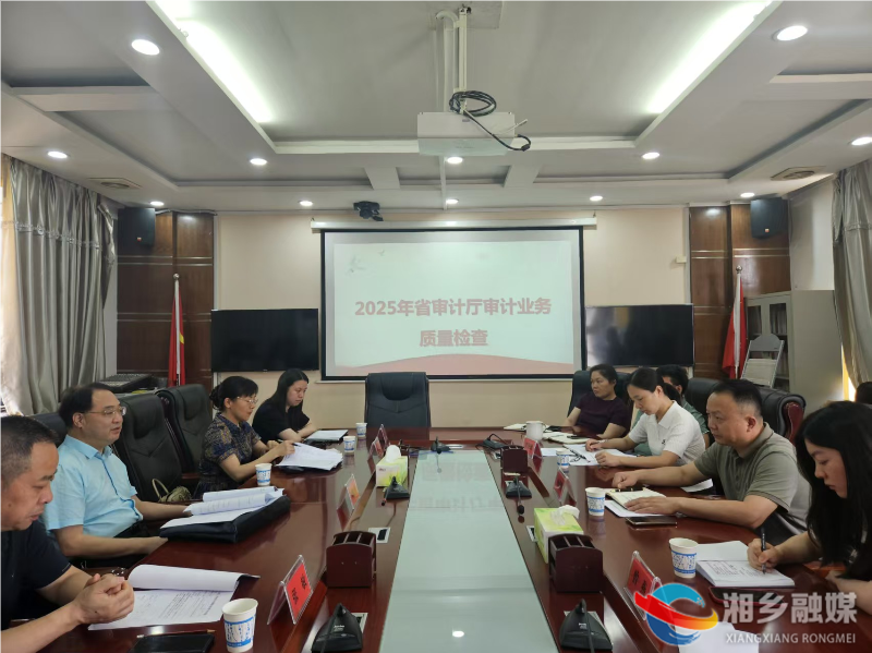 省审计厅来湘乡开展审计业务质量检查