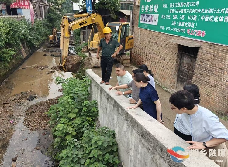 [棋梓镇]人大代表助力河道治理  守护碧水清波