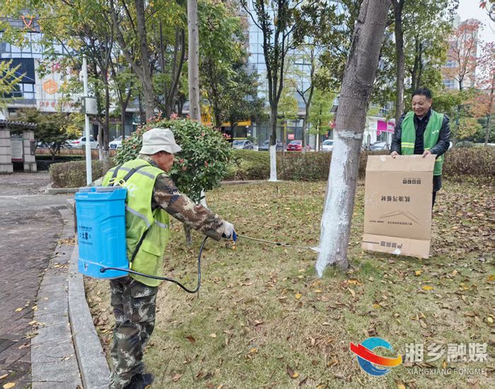 [城管局]筑牢冬日“防护网” 守护城区绿底色