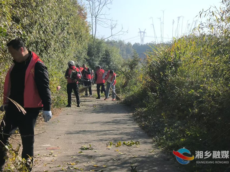 【我爱湘乡我的家】[金石镇]志愿服务“靓”乡村