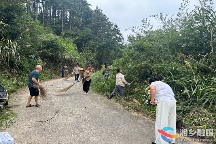 [栗山镇]志愿服务暖民心  义务劳动焕新颜